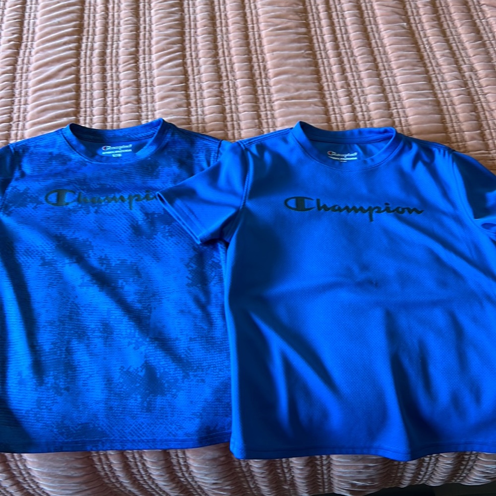 Champion boys small 7/8 shirt set